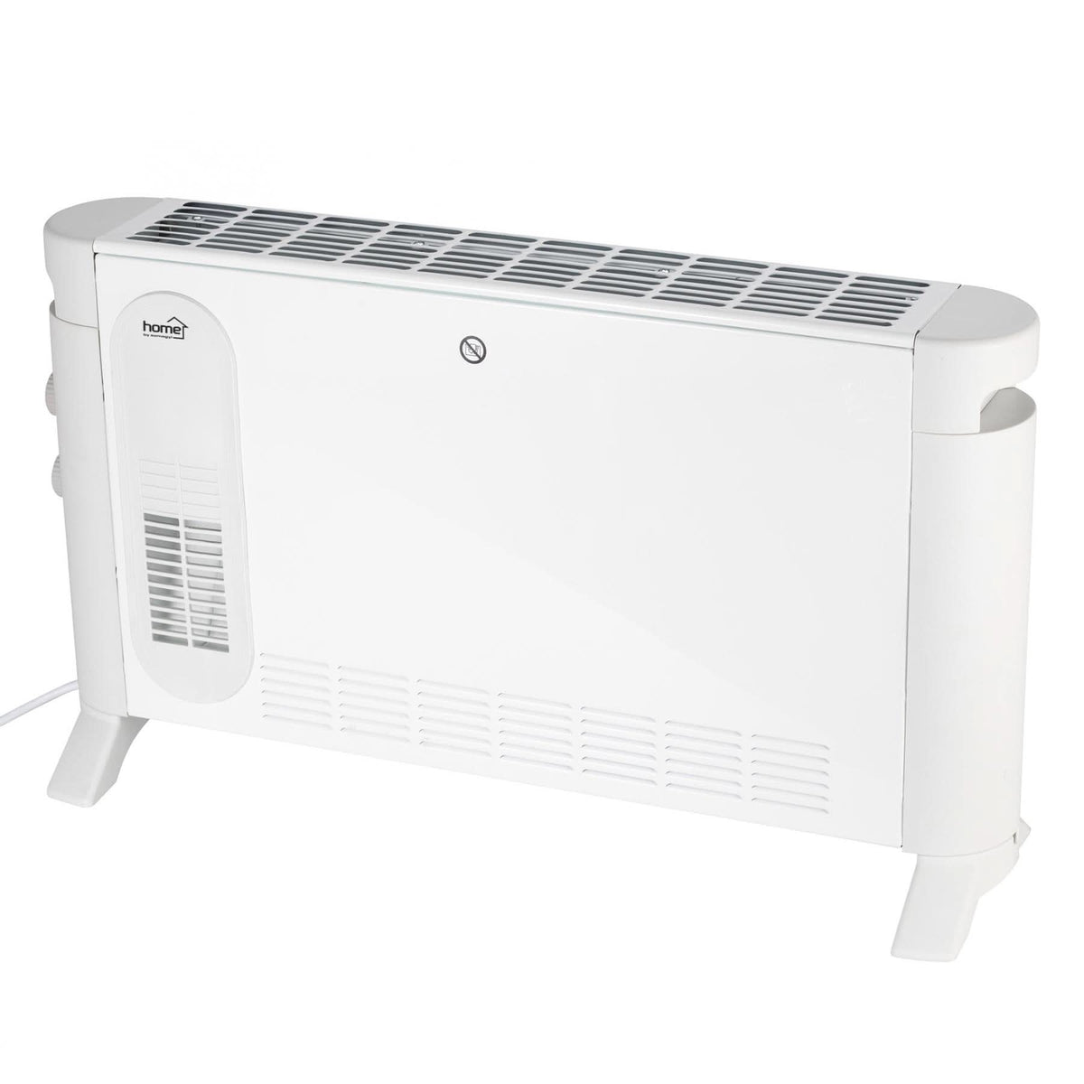 Convector electric portabil cu turboventilator, 2000W, 3 trepte de putere, termostat reglabil, oprire automata