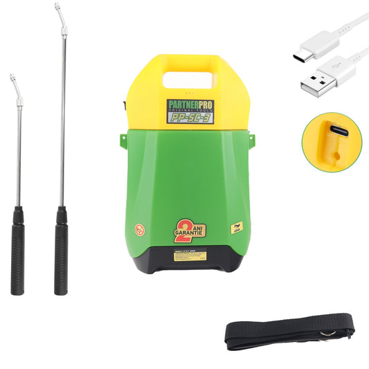 Pompa de Stropit cu Acumulator 5L PARTNERPRO PP-5C-3 – Performanță și Eficiență în Îngrijirea Plantelor
