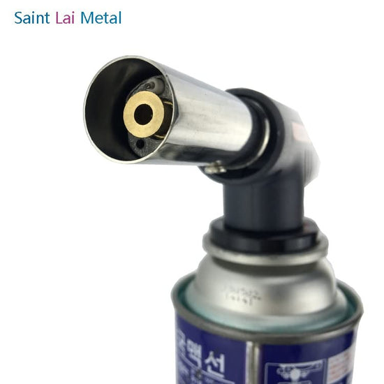 Cap arzator portabil pentru butelii gaz M7 807, pistol de lipit si flambat, 1300°C