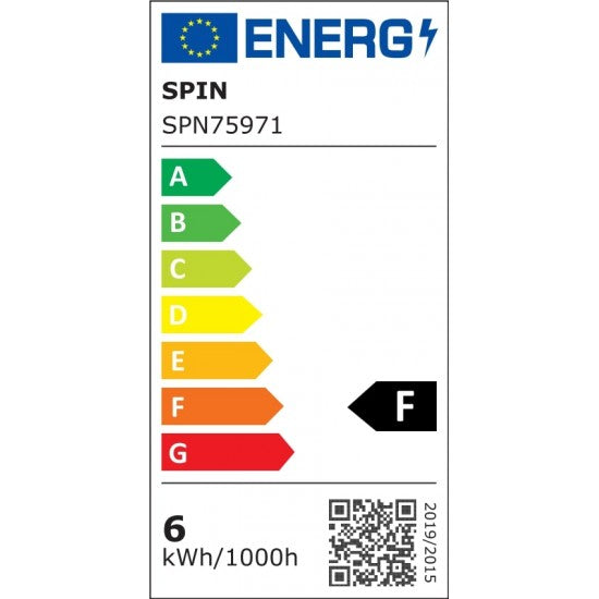 Aplica LED extra-plata, 6W, 540 lm, 115x90x30 mm