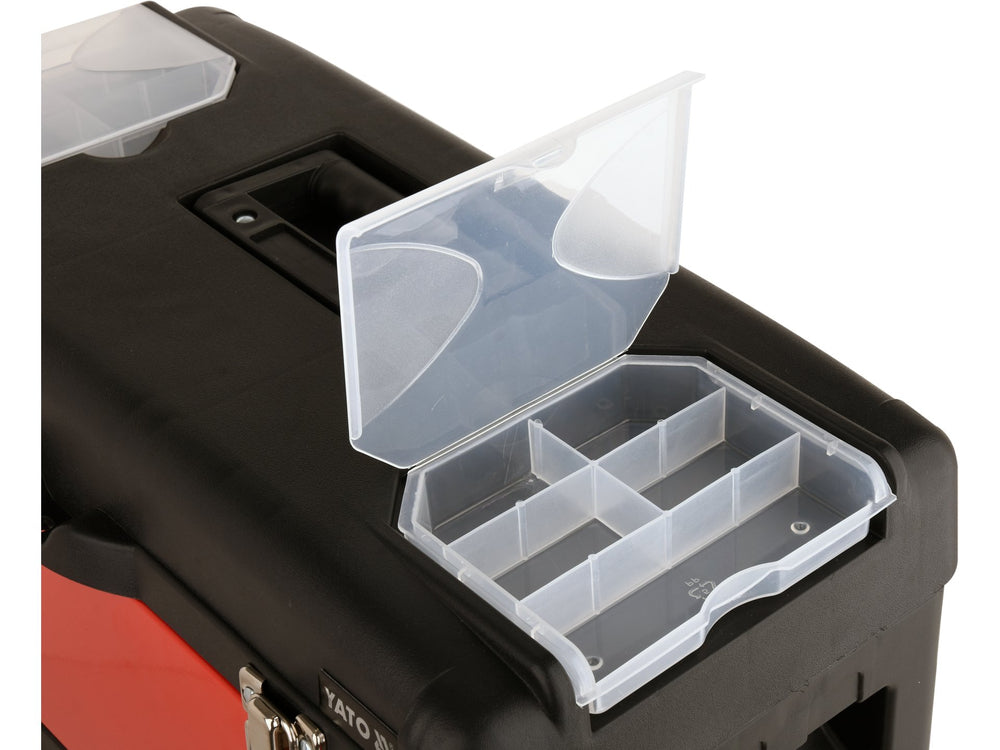 Troler scule cu 3 compartimente 78 piese Yato YT-09104
