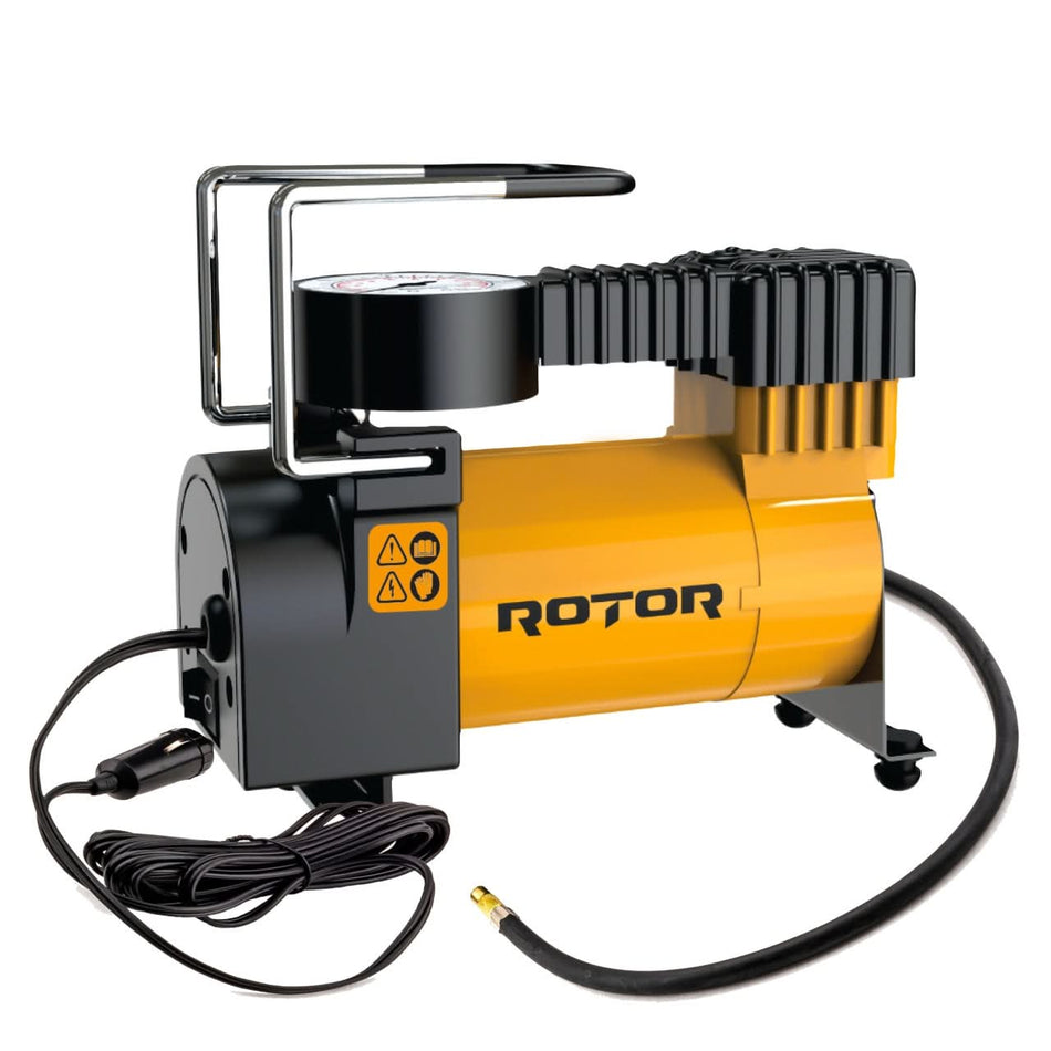 Compresor Auto ROTOR RY-5080, 12V, 10 Bar, 30 L/min, Cutie de Transport Inclusă