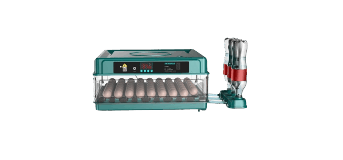 Incubator automat ZEP OVOBOX-48 pentru oua, capacitate mare, control temperatura, intoarcere automata, 220V / 12V