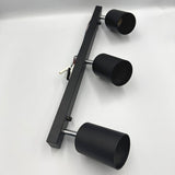 Spot Liniar Reglabil 3xGU10 Negru, 450mm
