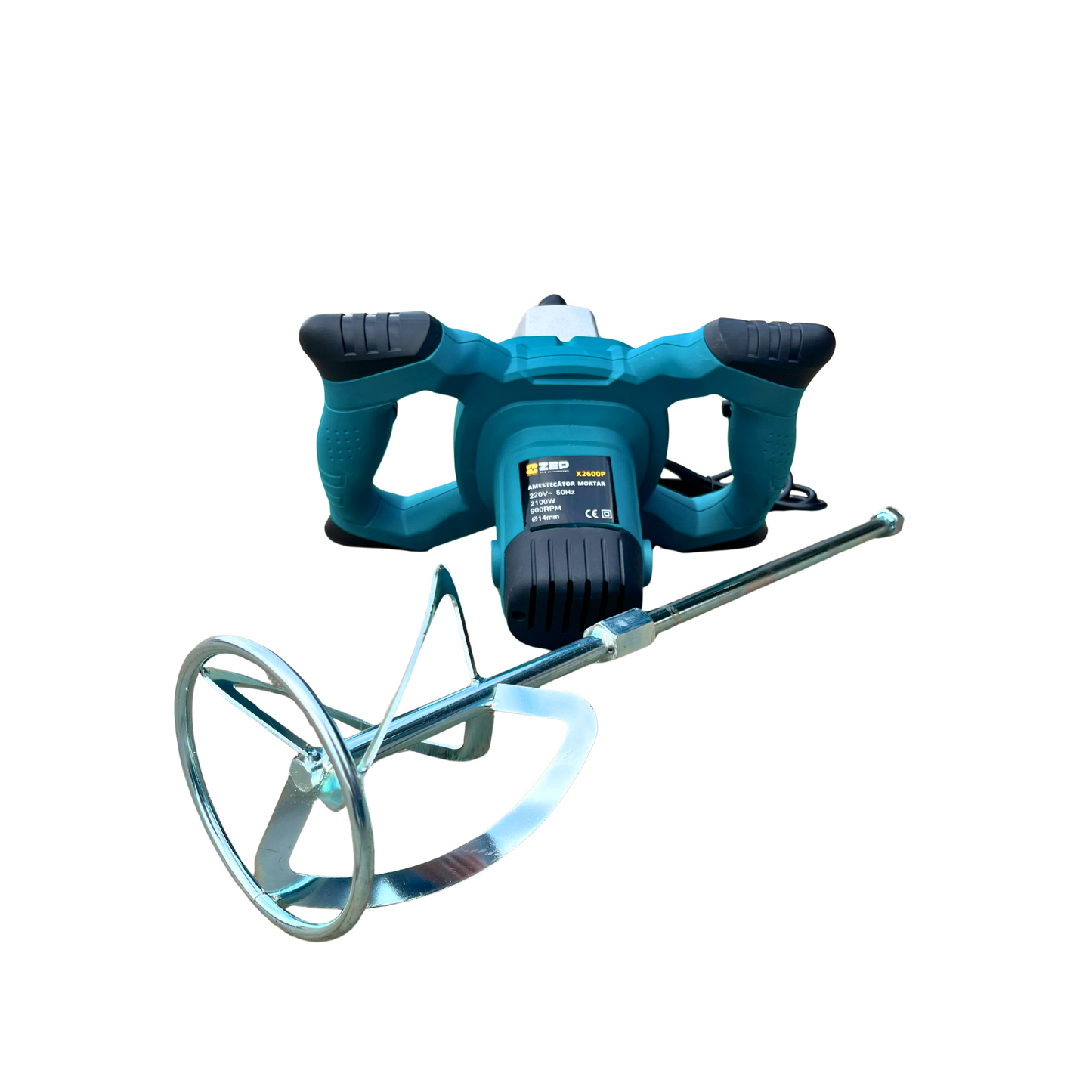 Masina amestecat mortar ZEP POWER V7, 2100W, 6 trepte, 1 paleta, 800RPM