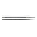 Set 3 pile rotunde pentru ascutit lant drujba, diametru 4mm, compatibile 3/8 si 1/4