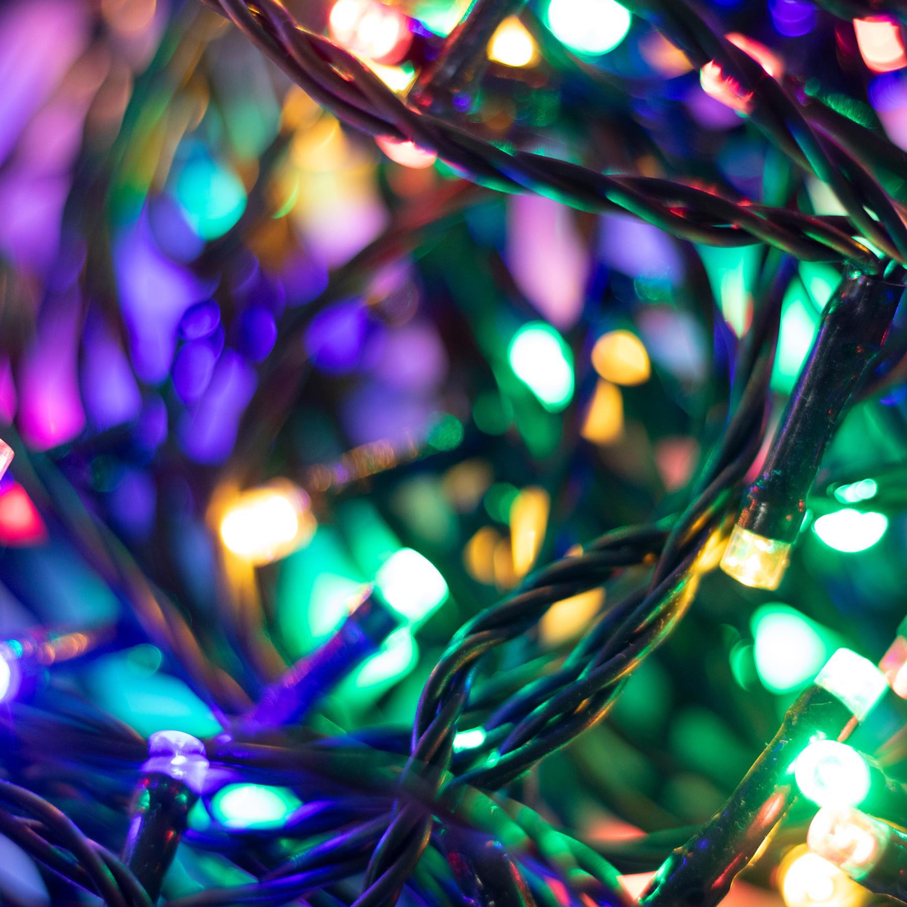 Ghirlanda Luminoasa LED 240 LED-uri Multicolor Exterior Interior 8 Moduri Timer Memorie LED248M