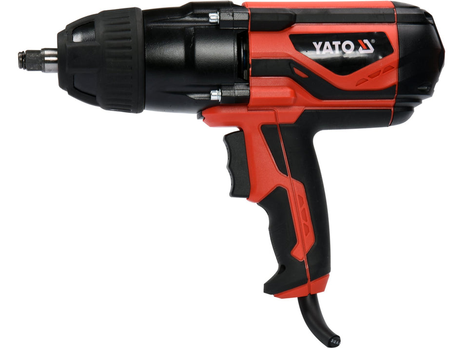 Pistol de impact electric 1/2, 1020W, 600Nm, viteza 2600rpm, set tubulare inclus