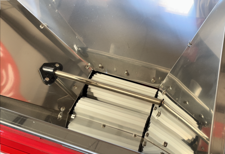 Zdrobitor struguri ZSM-100SS cu desciorchinator, 1000 kg/h, 50L