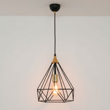 Lustra SUDE Negru, 1xE27, max. 60W, 90x26 cm