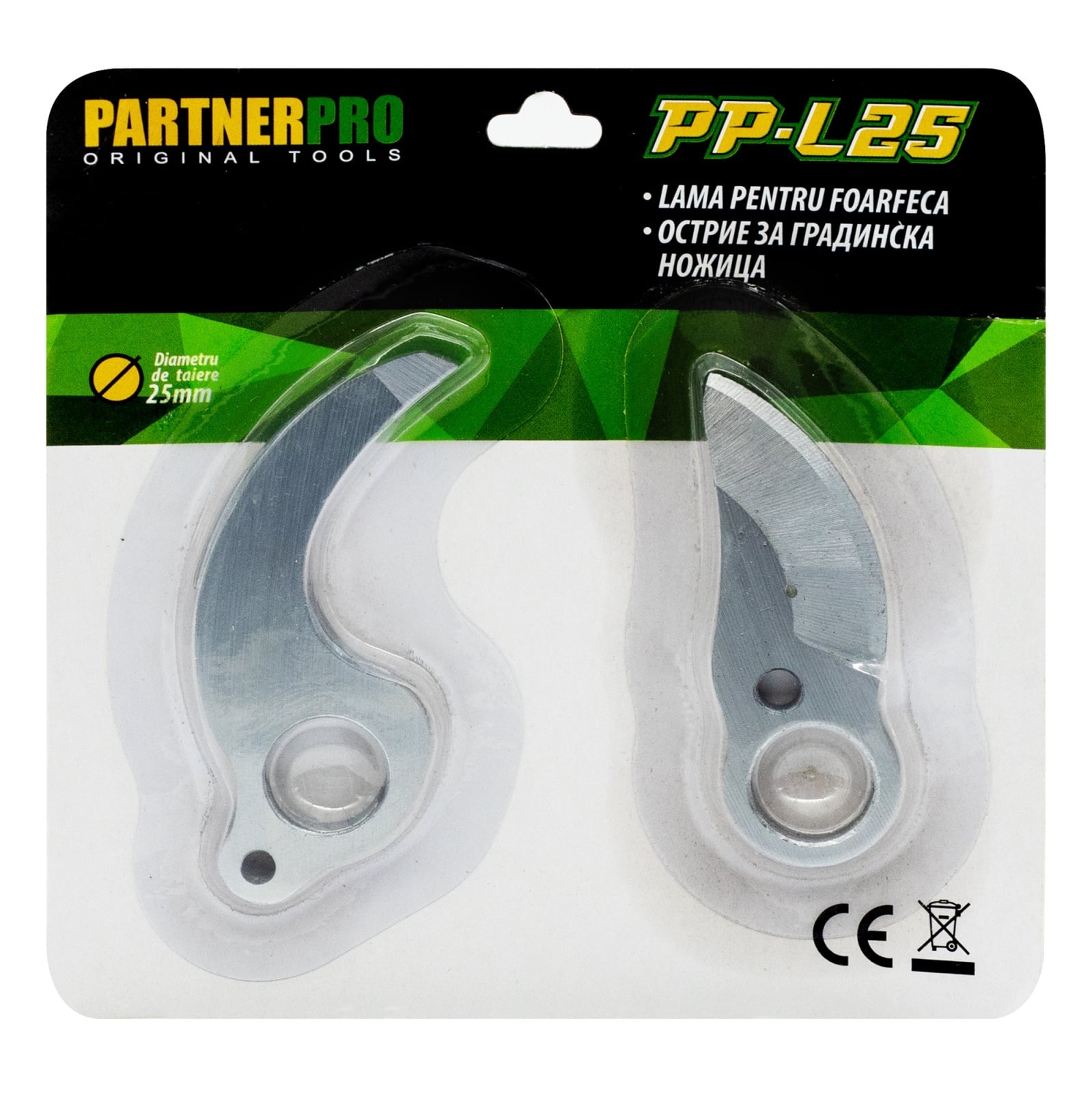 Lame Foarfeca PROFESIONAL PartnerPro PP-L25, pentru foarfeca 25 mm