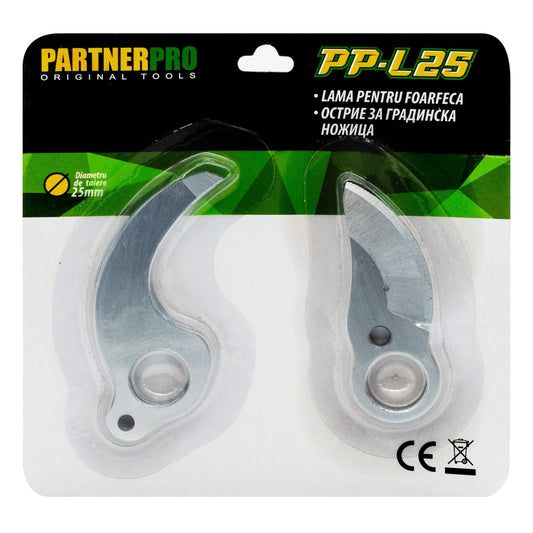 Lame Foarfeca PROFESIONAL PartnerPro PP-L25, pentru foarfeca 25 mm