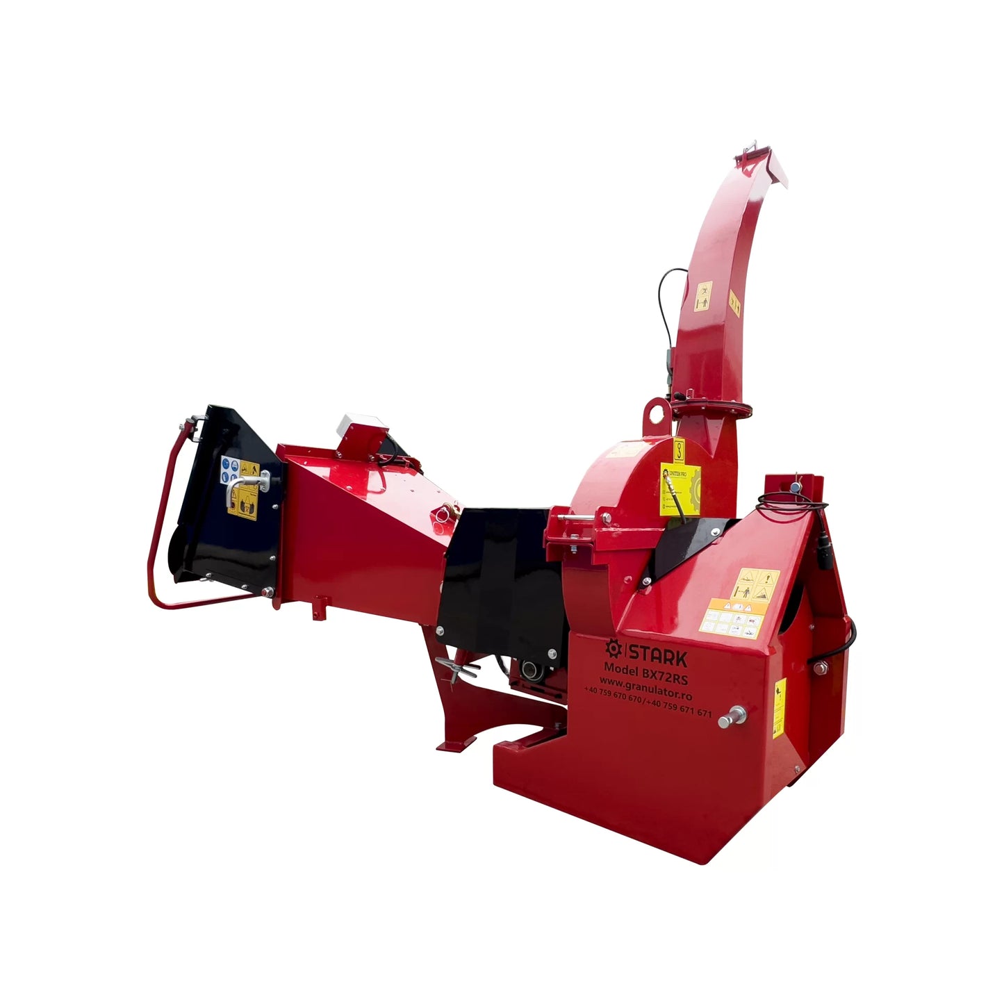Tocator crengi ZEP STARK BX-72RS PTO cu alimentare hidraulica, diametru max 180 mm, 40-100 CP, productivitate 14 m3/h