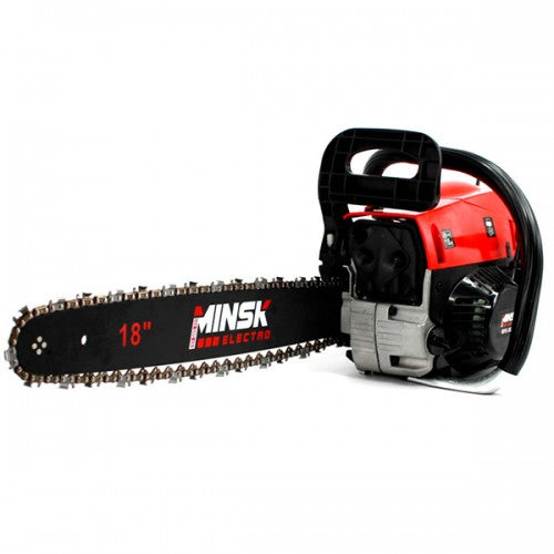 Motofierastrau pe benzina semiprofesional Minsk MYE3500-C, 3.3 CP, lama 45 cm, 52 cm³, sistem antivibratii, pornire usoara