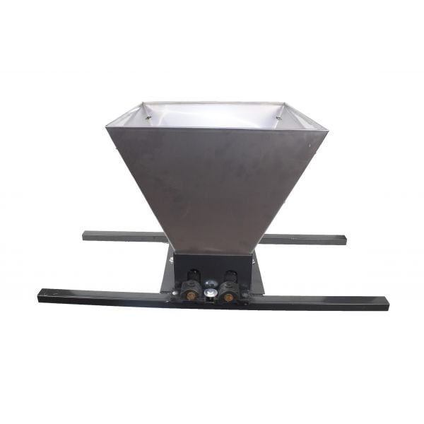 Zdrobitor struguri manual Elefant HGP-50S, inox 35L, tamburi din polimer, constructie rezistenta si usoara