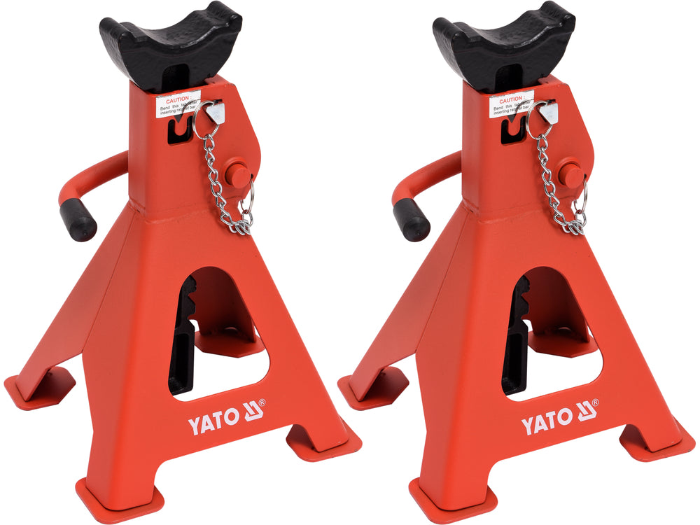 Suport capra auto 3T, set 2 bucati, ajustabile 280-420 mm, siguranta suplimentara