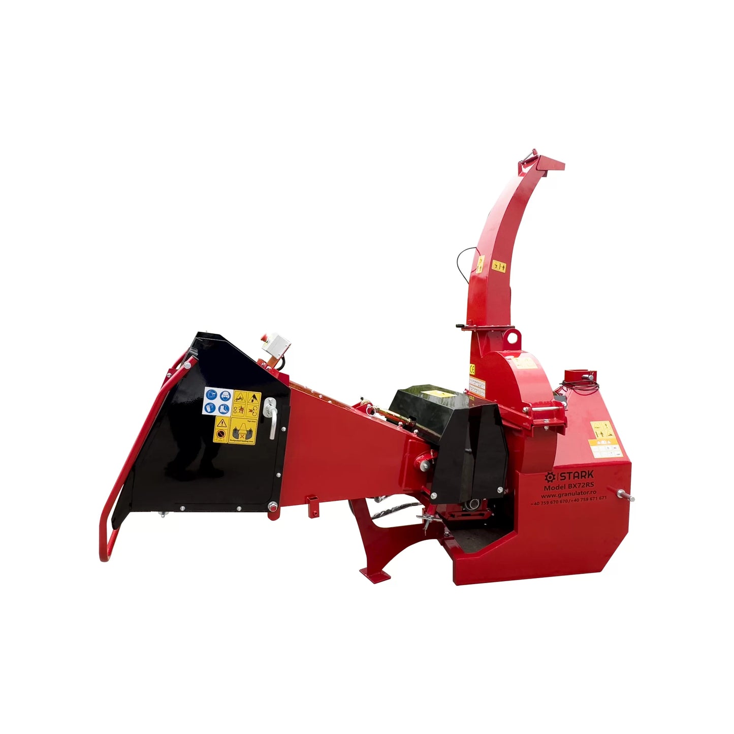 Tocator crengi ZEP STARK BX-72RS PTO cu alimentare hidraulica, diametru max 180 mm, 40-100 CP, productivitate 14 m3/h