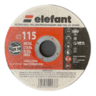 Disc abraziv pentru metal+inox Elefant 115*1,2*22,23