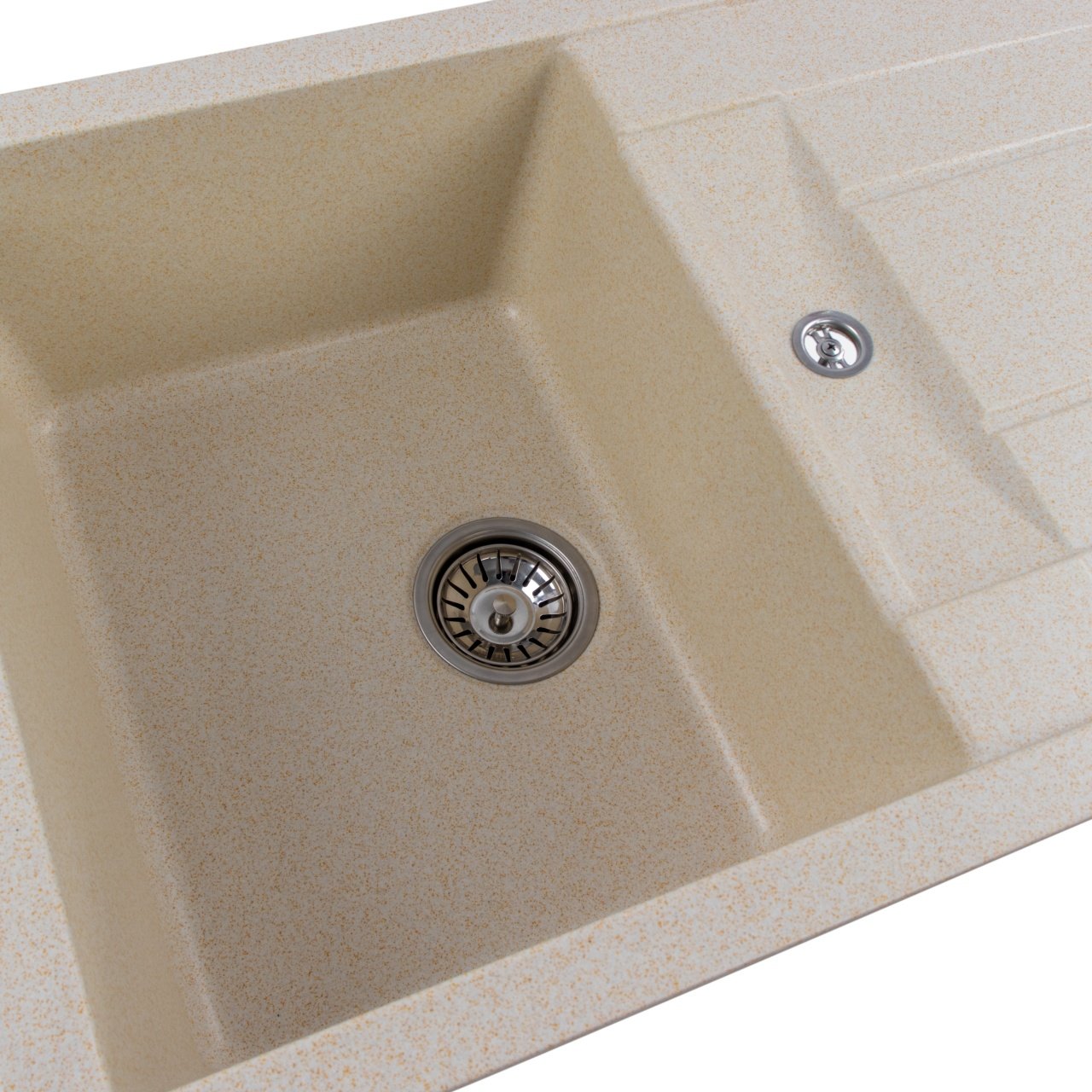 Chiuveta Bucatarie Elefant Premium Troya 7850, Nisip Bej, 776x496 mm