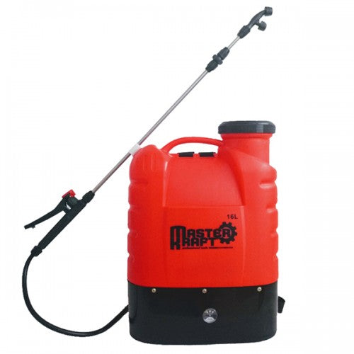 Pompa de stropit electrica Vermorel 16L Master Kraft, 12V 12Ah, cu acumulator