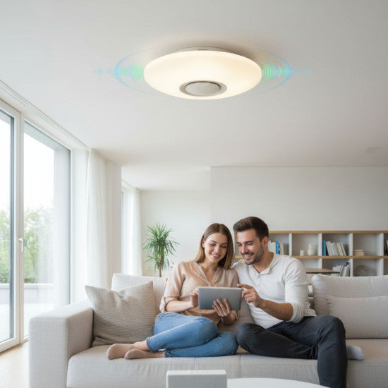 Plafoniera LED SMART 30W, 1800 lm, RGB+W, 390 x 62 mm