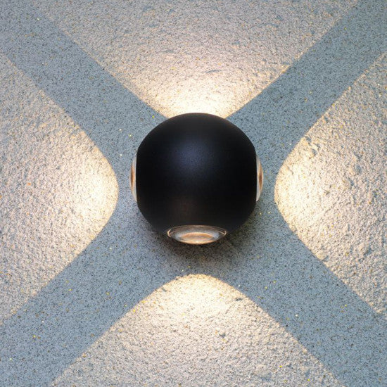 Aplica de perete Comet, 4x1W, 3000K, IP65