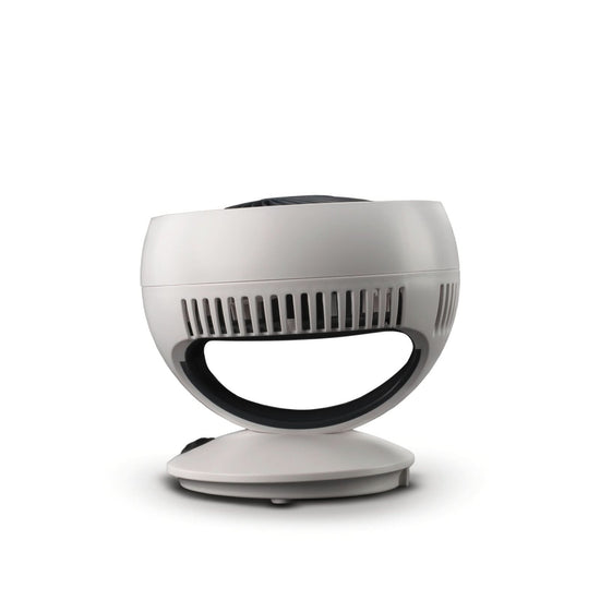 Ventilator de birou USB BOHM BSF-608, 3W, 6 inch, 2 viteze, unghi reglabil 45 grade, alb