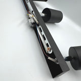 Spot Liniar Reglabil 3xGU10 Negru, 450mm