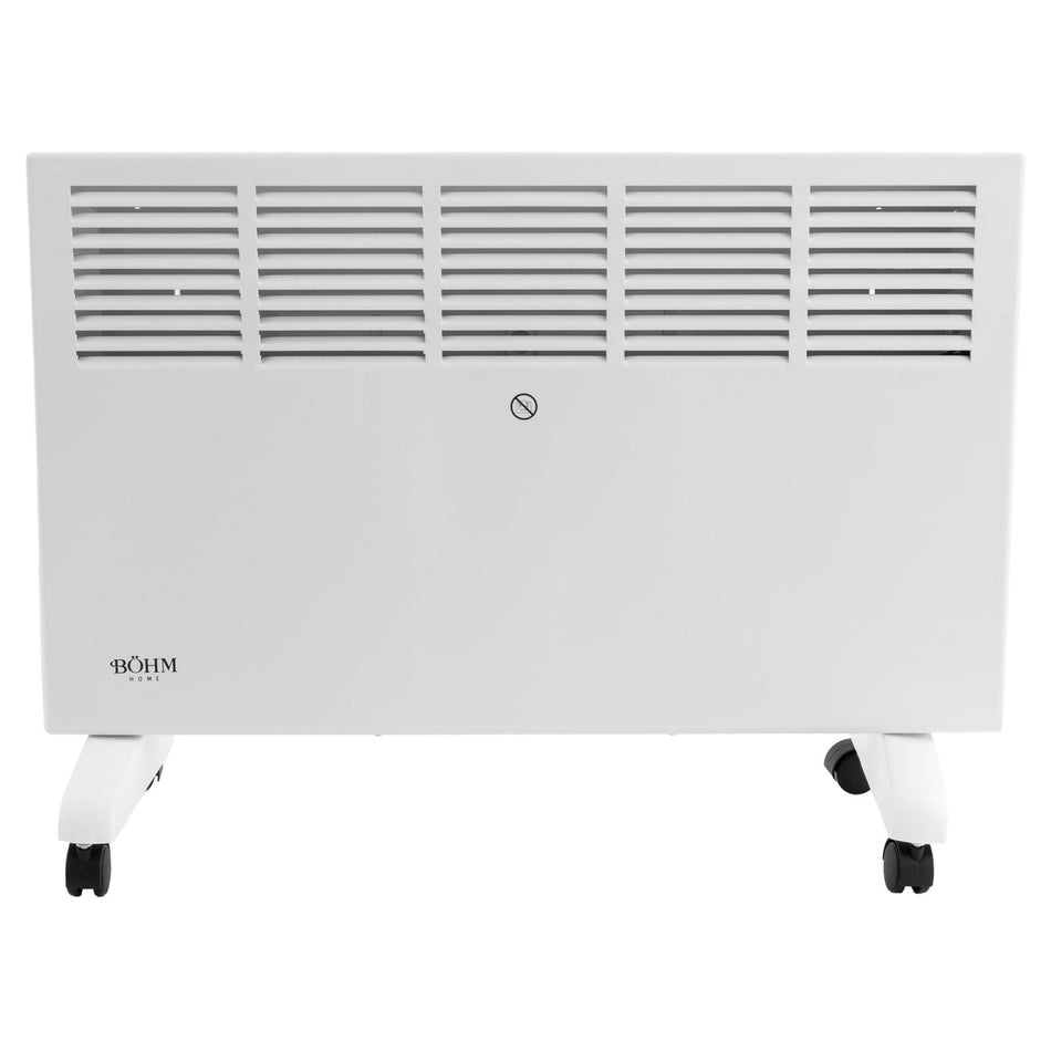 Convector electric de perete sau podea BÖHM BH08-20, 2000 W, pentru incaperi pana la 20 m², incalzire rapida si silentioasa