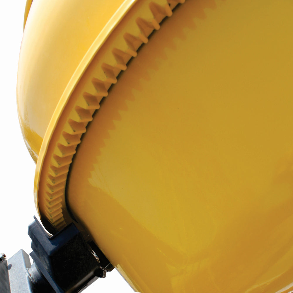 Betoniera profesionala ZEP HCM550, 160 litri, motor 1000W cu bobinaj din cupru, coroana din fonta, cu roti pentru transport usor