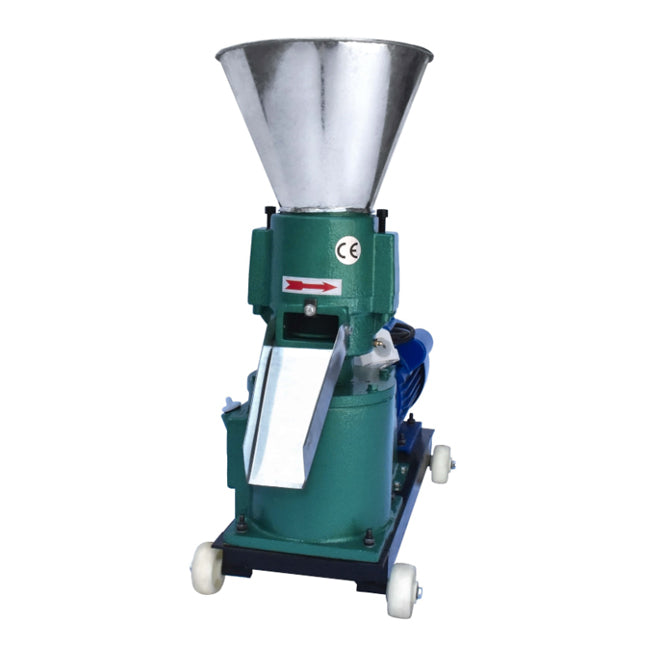 Granulator Furaje ZEP KL-120 cu Motor 3 kW, Matrita 4 mm, Capacitate 100 kg/ora