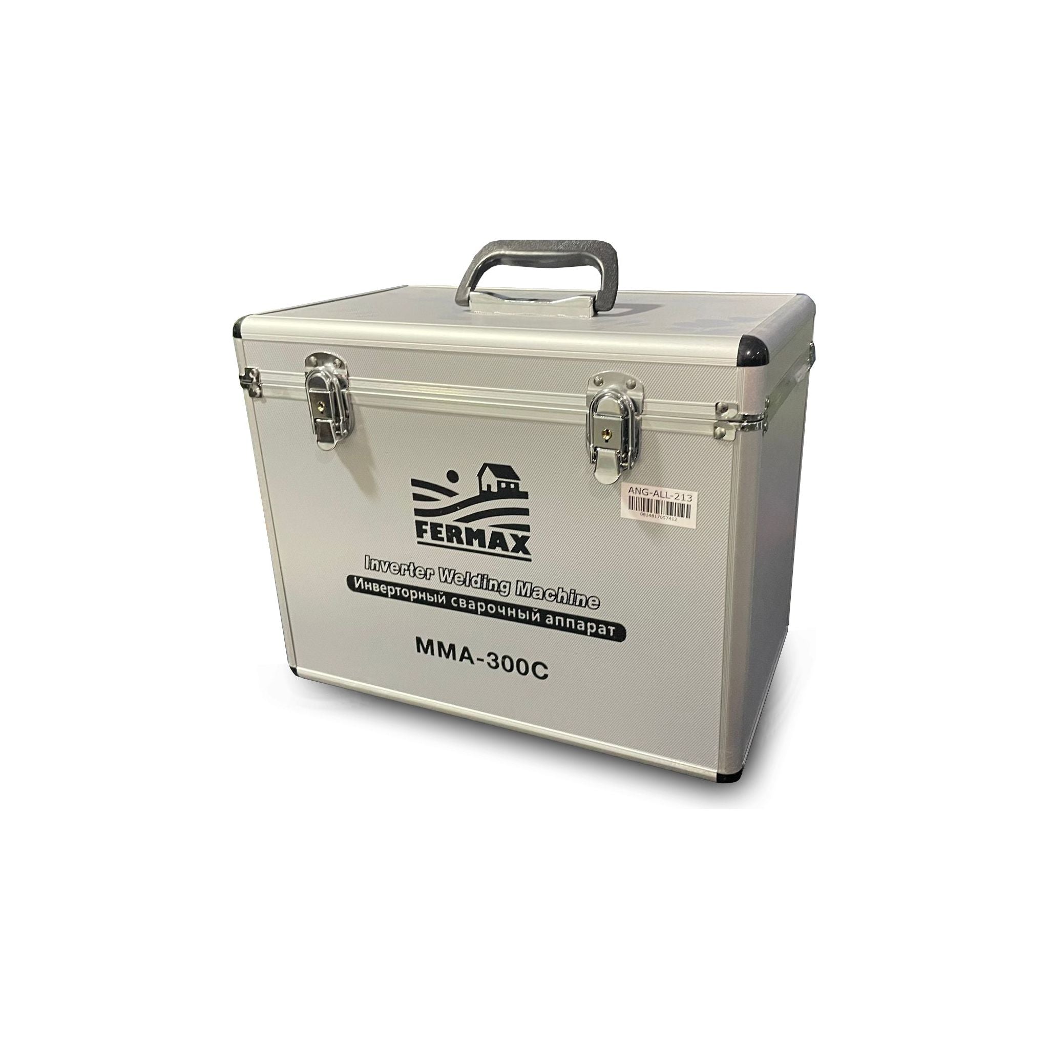 Aparat de sudura Fermax 300C cu valiza de aluminiu, MMA 300A, electrod 1-5 mm, tehnologie IGBT