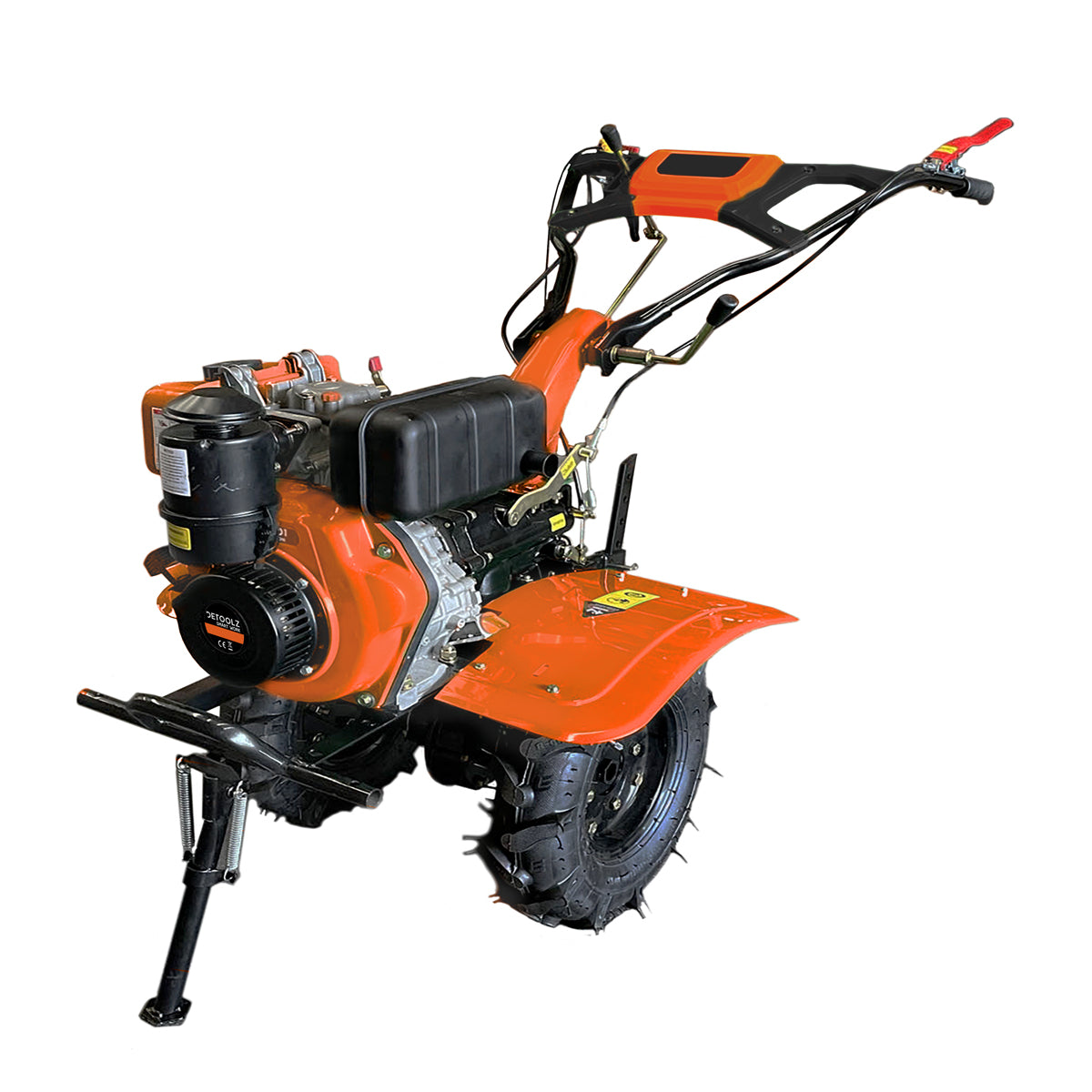 Motocultor Detoolz 7CP DZ-MT1001-S001-G01, 7CP, 280CC, Motorină