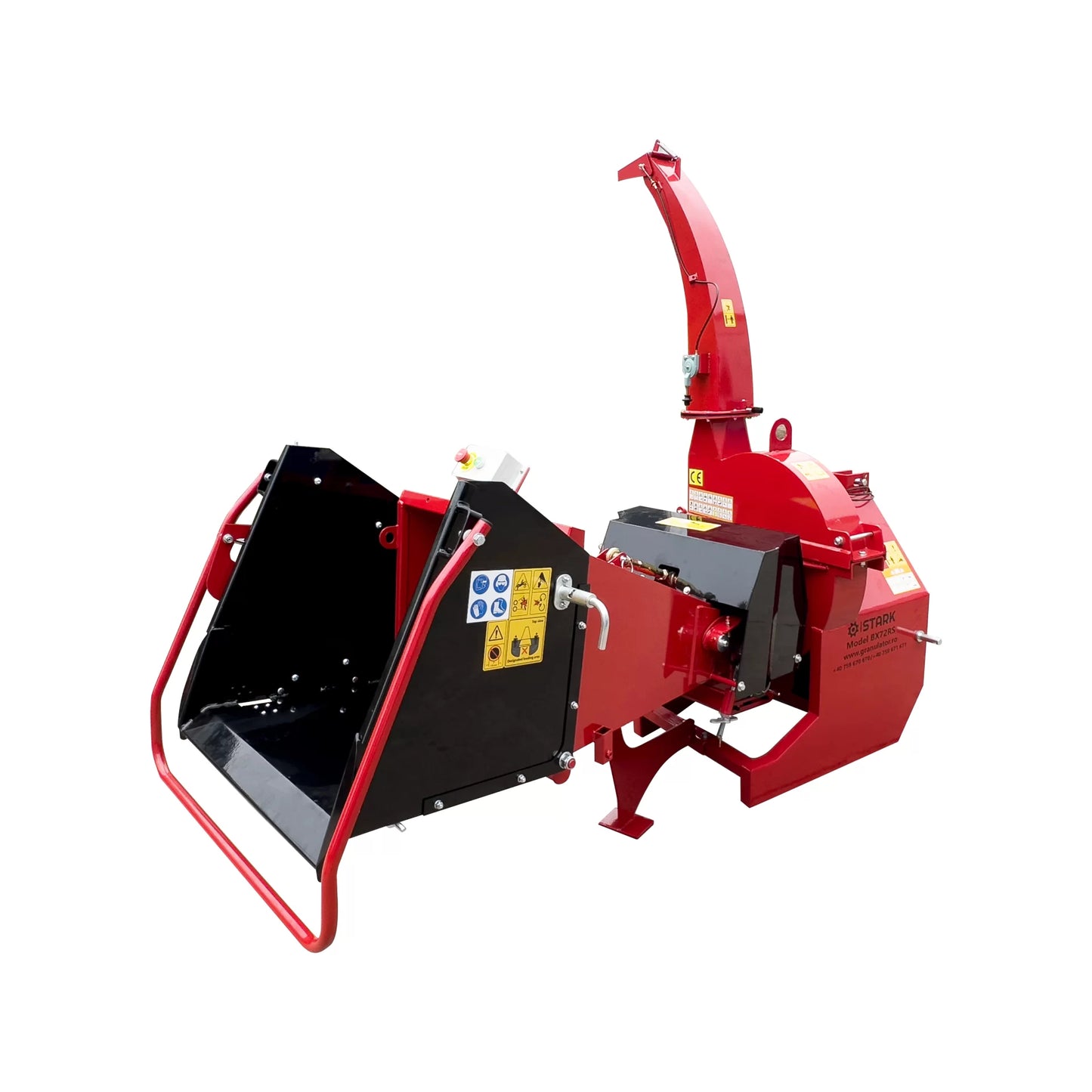 Tocator crengi ZEP STARK BX-72RS PTO cu alimentare hidraulica, diametru max 180 mm, 40-100 CP, productivitate 14 m3/h