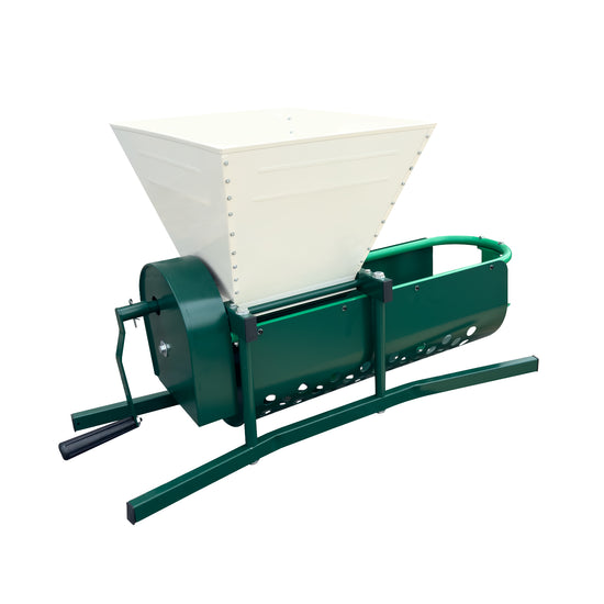 Zdrobitor manual cu desciorchinator ZEP DG07, 300 kg/oră, 20 L