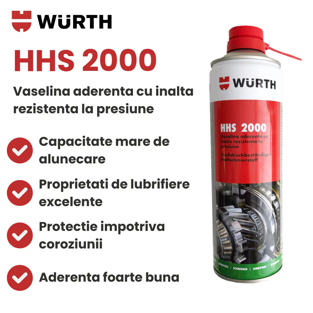 Spray vaselina HHS 2000, Würth - 500 ml