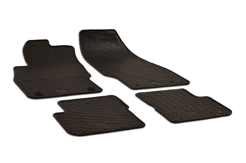 Covorașe Auto Cauciuc Umbrella Gri Carbon pentru Opel Corsa D (2006-2014) și Corsa E (2014-2019)