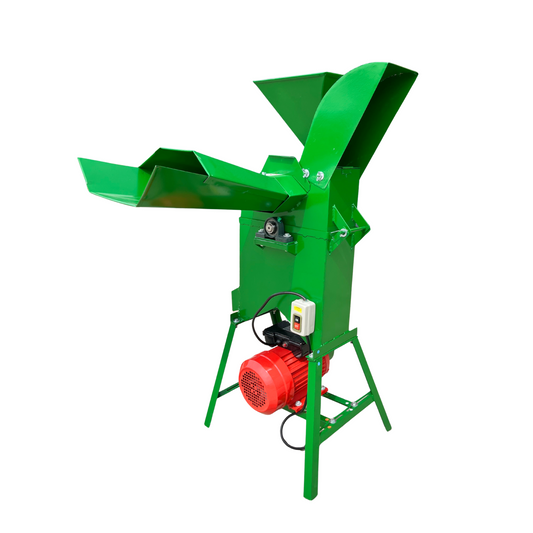 Moara 2 in 1 ZEP-1020 cu tocator furaje, 3kW, 2800rpm, 500 kg/h, 3 site incluse