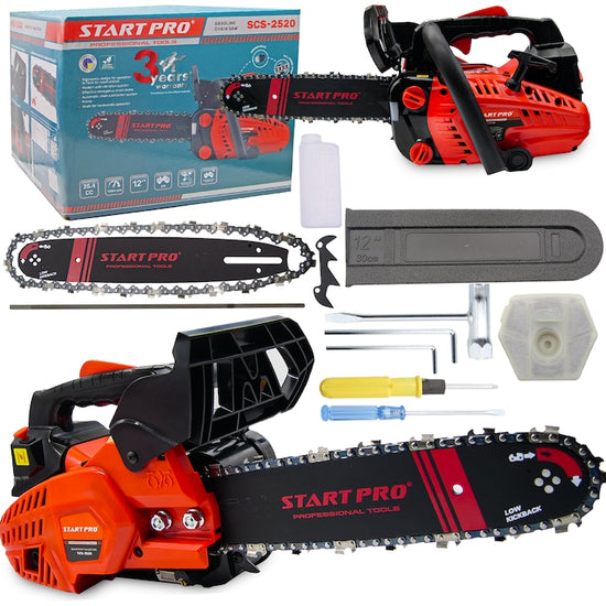 Motoferastrau benzina StartPro SCS-2520/1, 25.4 cmc, lama 30 cm