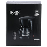Cafetiera cu filtru BÖHM HOME BDCM6506B, 420-500 W, 0,6 L