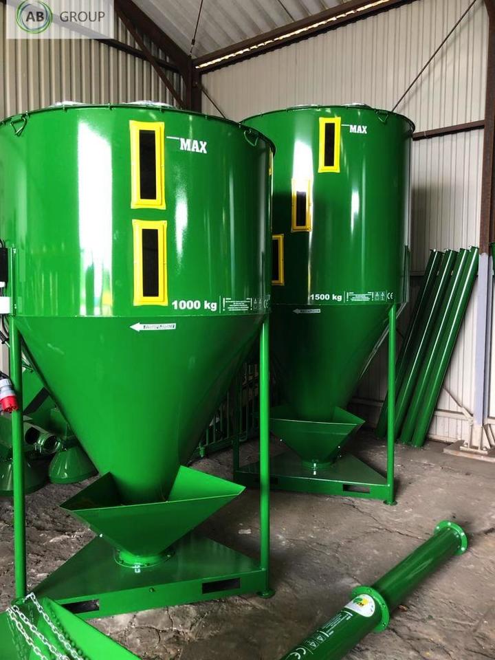 Amestecator furaje 500 kg M-ROL – volum 890 L, motor 2.2 kW, Polonia