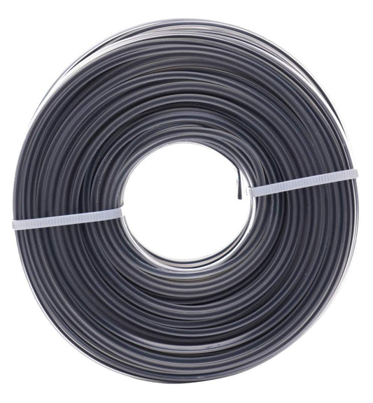 Fir motocoasa armat  3mm x 12m, gri – rezistenta si performanta profesionala