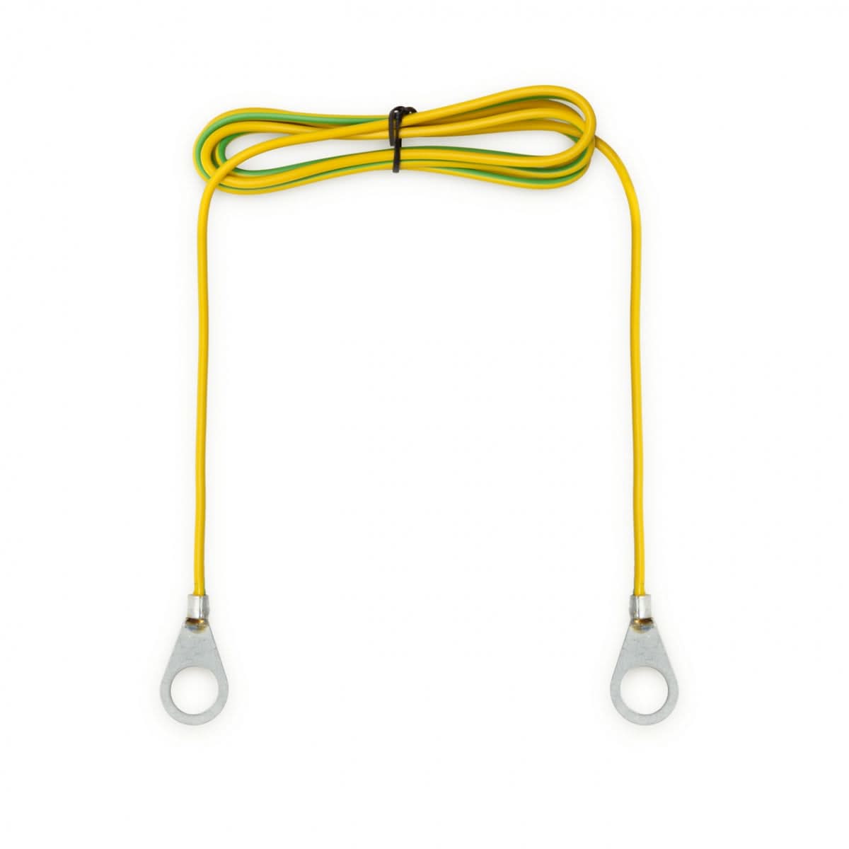 Cablu legatura impamantari multiple cu bare metalice M12, 1,5 m, papuc inelar Ø12 mm
