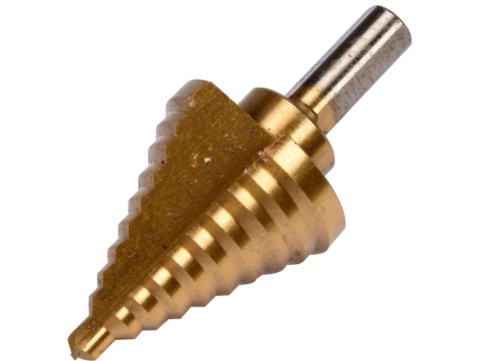 Burghiu in trepte 6-35 mm, precis pentru metal si PVC