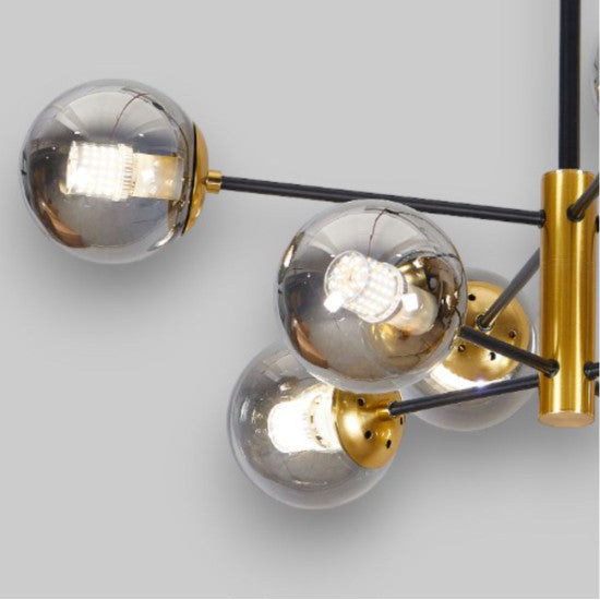 Lustra Suspendata Hyperion 8, 8xE27, 80x74 cm