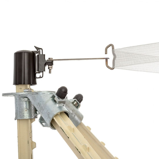 Izolator universal colt cap stalp T-post pentru fir franghie banda 40 mm
