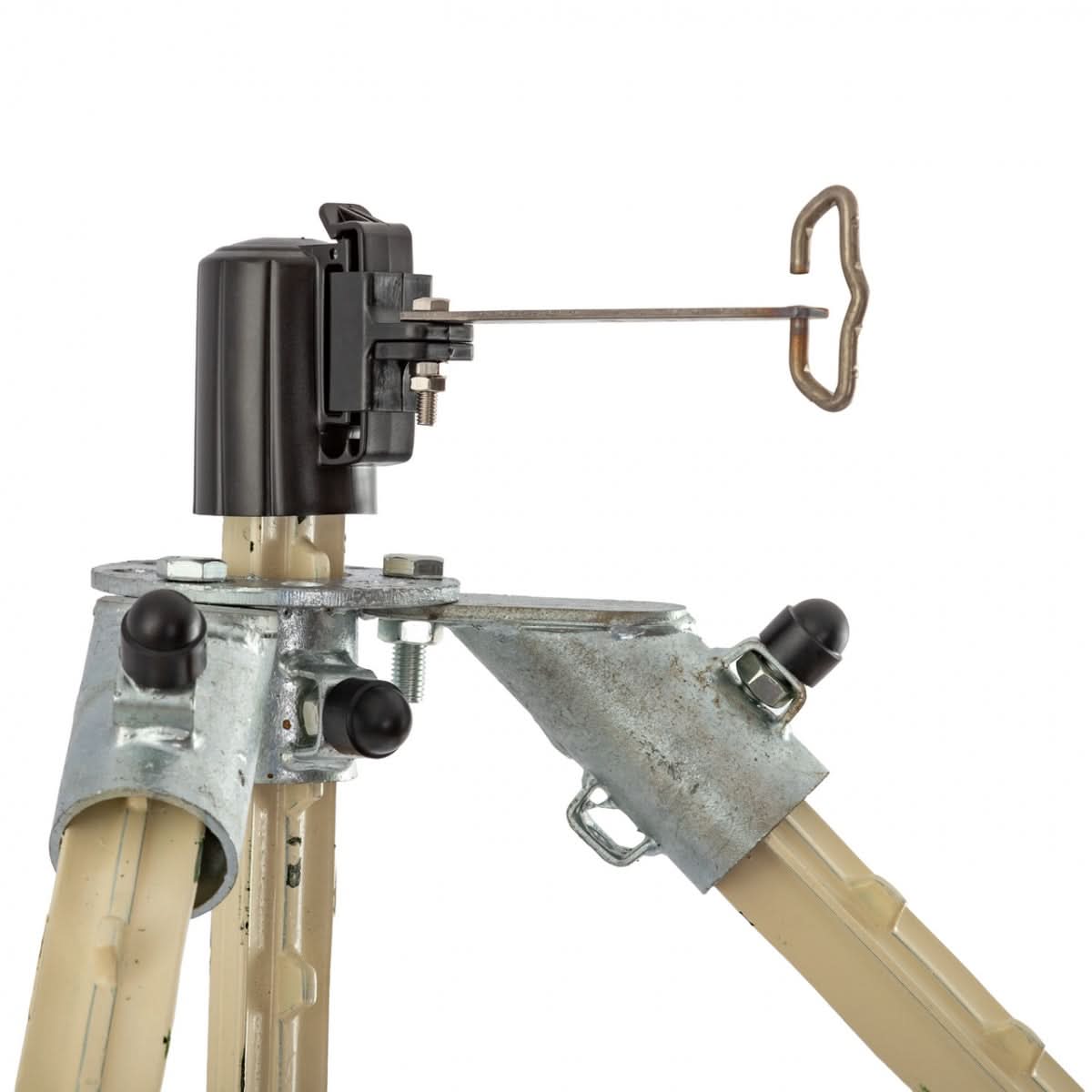 Izolator universal colt cap stalp T-post pentru fir franghie banda 40 mm