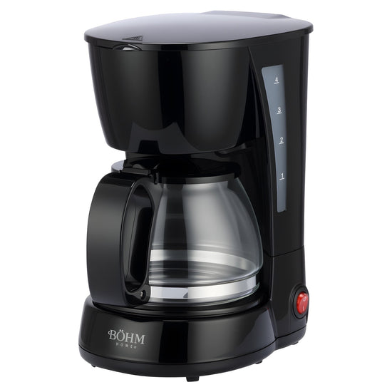 Cafetiera cu filtru BÖHM HOME BDCM6506B, 420-500 W, 0,6 L