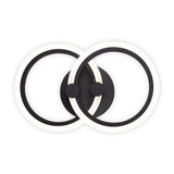 Lustra LED Cercuri, 35W, 3000 lm, 3 Culori, IR 400mm x 100mm