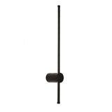 Aplica LED liniara neagra 11W, 550 lm, 600x100x60 mm, 4000K